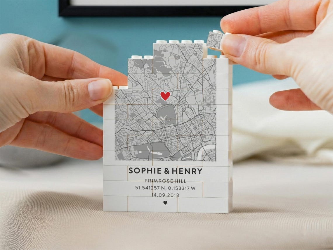 Personalized Where It All Began custom location map print from SecretCreation on Etsy