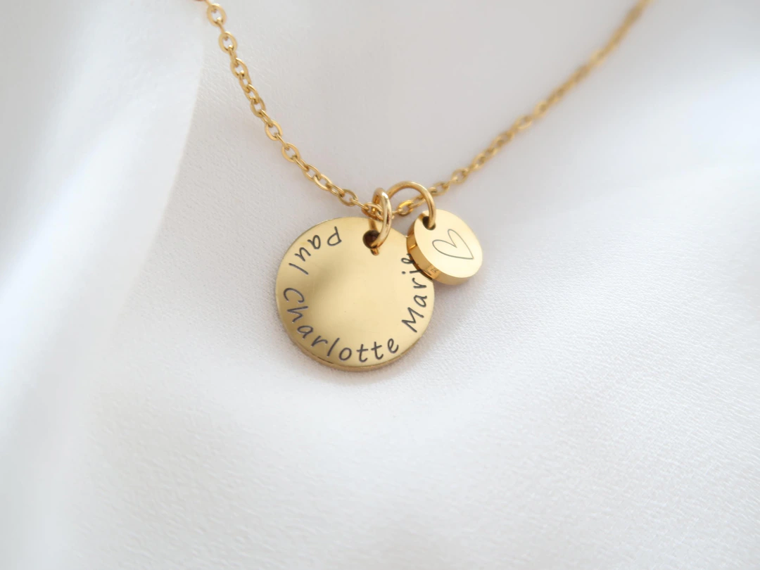 Personalized Name Necklace with Engraving