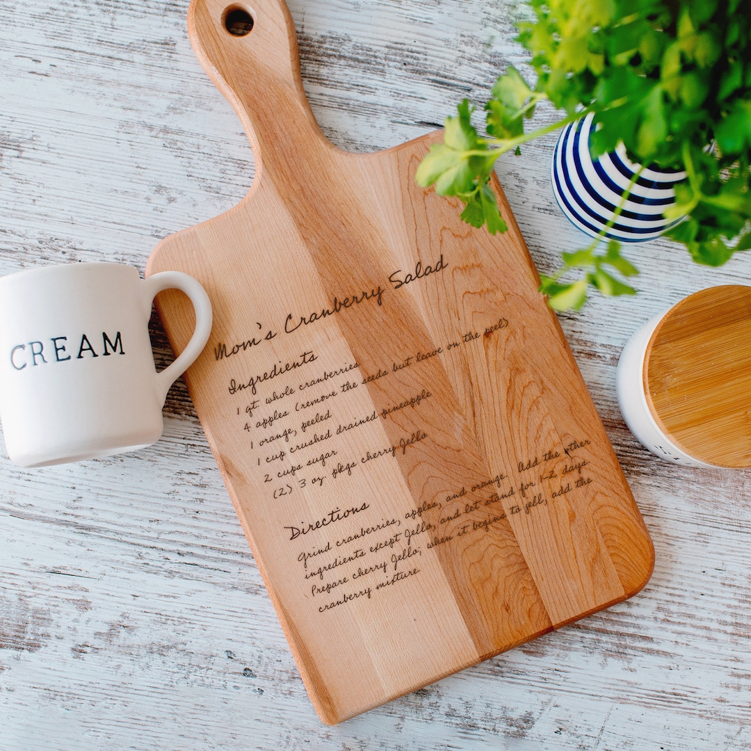 Personalized Maple Cutting Board
