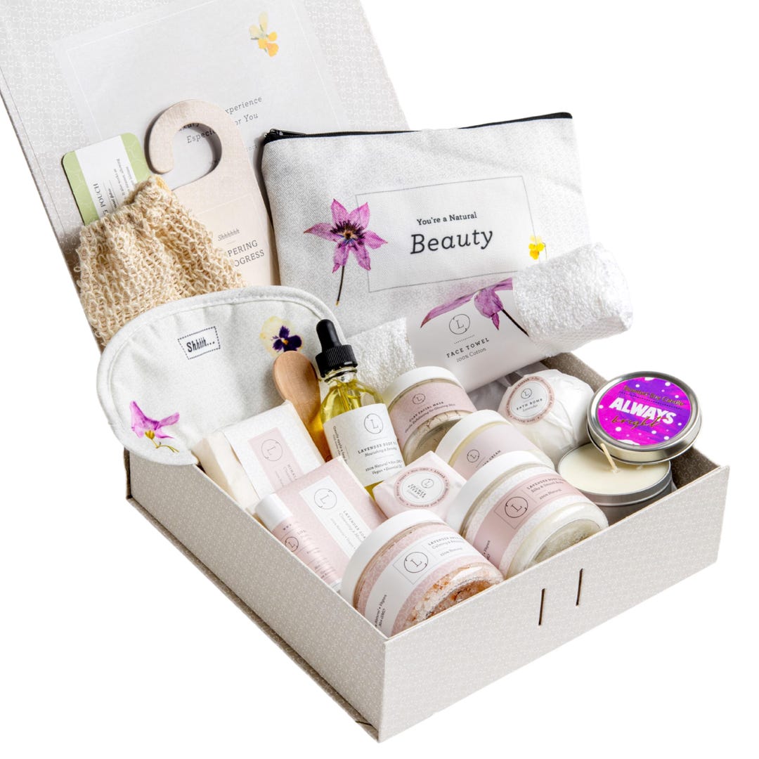 Natural Spa Gift Set for Mom