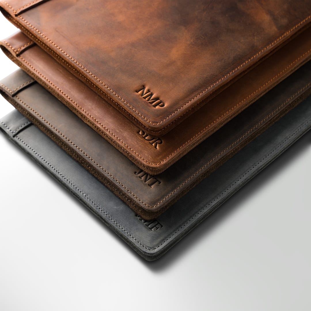PEGAI — Personalized Leather Padfolio, Monogrammed — best for Best career splurge