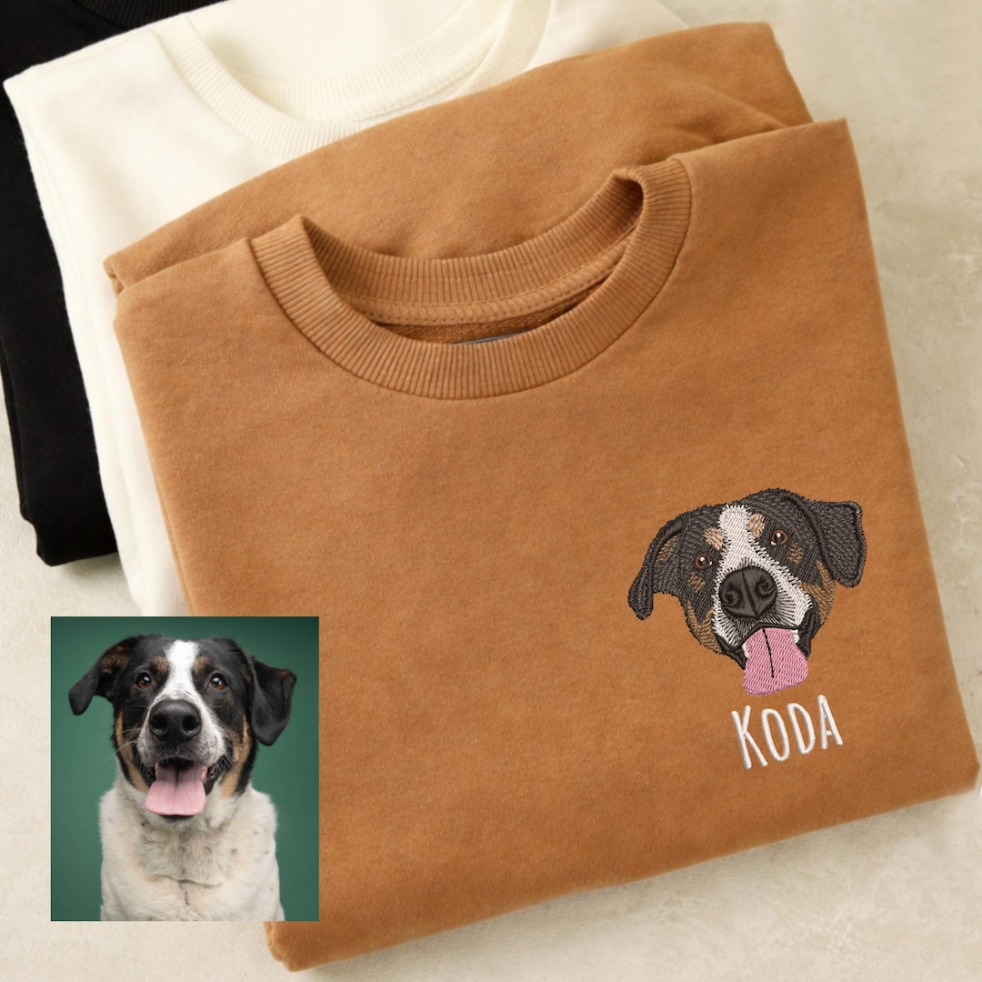 Custom Embroidered Pet Sweatshirt